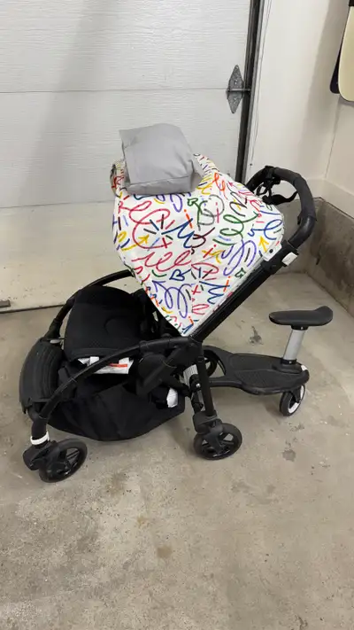 Bagaboo stroller detachable seat travel bag and rain cover, View more
