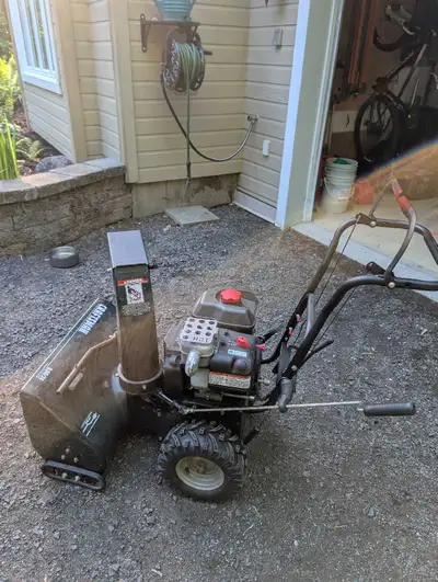 Snow Blower 24"- craftsman 9hp, View more