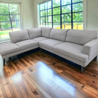 Free Delivery - Large Grey Structube Sectional Couch / Sofa