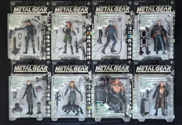 Metal Gear Solid bundle. GameCube, Playstation,  McFarlane in Older Generation in Brantford