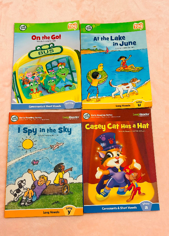 Leap Frog TAG and Leap reader books in Toys & Games in Calgary