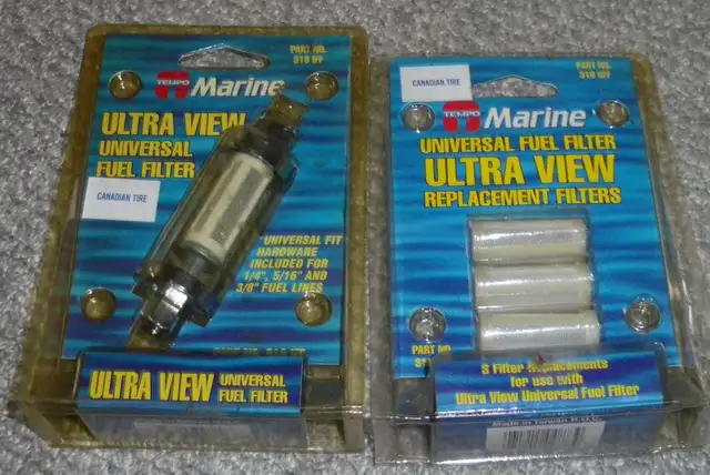 NEW Universal Fuel Filter & Extra Filters for Outboard Motors in Other in Calgary - Image 2