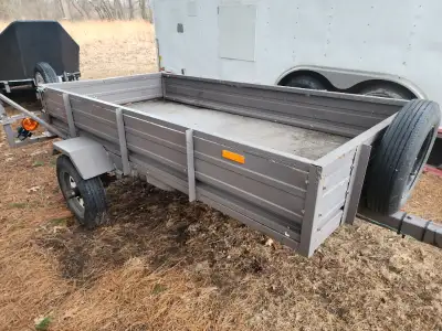 Motorcycle Landscape ATV Construction Steel Utility Trailer, View more