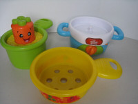 Bright Starts Stackable nesting pots