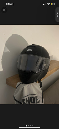 Shoex14 motorcycle helmet large 