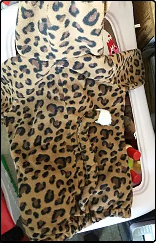 3T/4T Leopard Costume $10 in Costumes in Winnipeg - Image 3