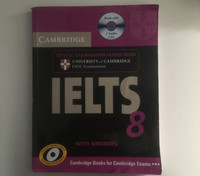 Cambridge IELTS 8 Book with 2 audio CDs