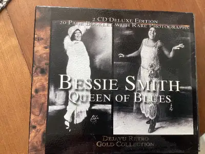 Bessie Smith :queen of the blues 2 cd deluxe edition plus 20 page booklet with rare photos. DEJAVU R...