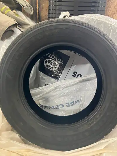 Firestone destination 225/65r 17 tires taken off of our new rav4. No kms on them.