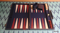 Mallette de Backgammon Bleu Marin
