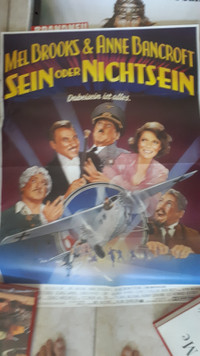To Be Or Not To BeSein oder Nicht Sein   Movie Poster  in German