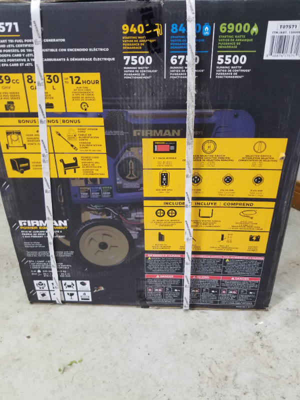 Back generator for sale  