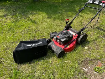 Like new self propelled lawn mower. Bought new, used one season. Bought a riding mower instead. Can...