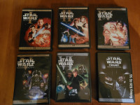 Star Wars DVDs (ALL FOR)