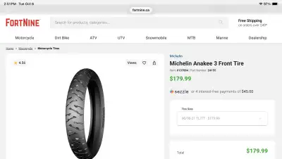If the Ad is up, they’re available! New Tires - Never been ridden. Check FortNine ads for retail pri...