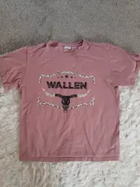 Wallen Country Bullskull Tshirt Womens Pink
