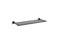 KOHLER – 27294-BL Elate Hotelier Towel Bar Shelf – (MATTE BLACK)