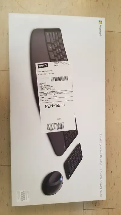 New Microsoft L5V-00001 Sculpt Ergonomic Desktop, View more