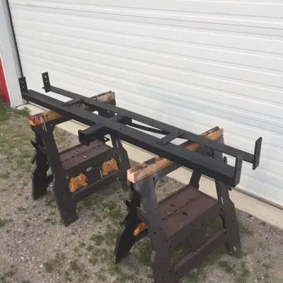 Very well built using heavy Angle Iron. Bolts onto the main trailer frame making this tow hitch very...