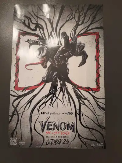 Venom The Last Dance movie poster, View more