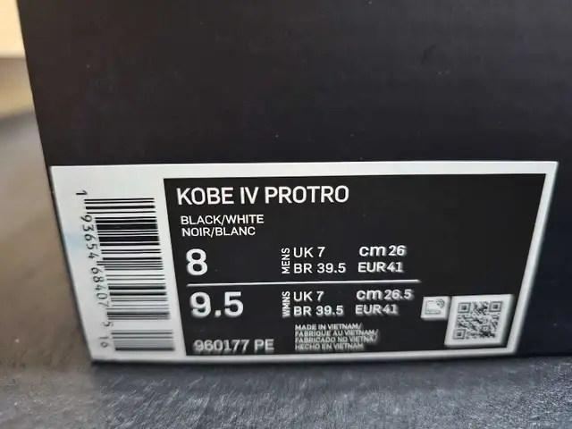 Kobe 4  DeRozan Spurs PE in Men's Shoes in Mississauga / Peel Region - Image 8