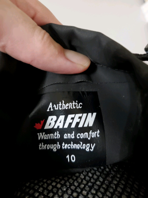 Baffin winter boots size 10 in Men's Shoes in Calgary - Image 4
