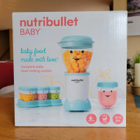 Brand New, Nutribullet Baby Food-Making System - Never Been Used