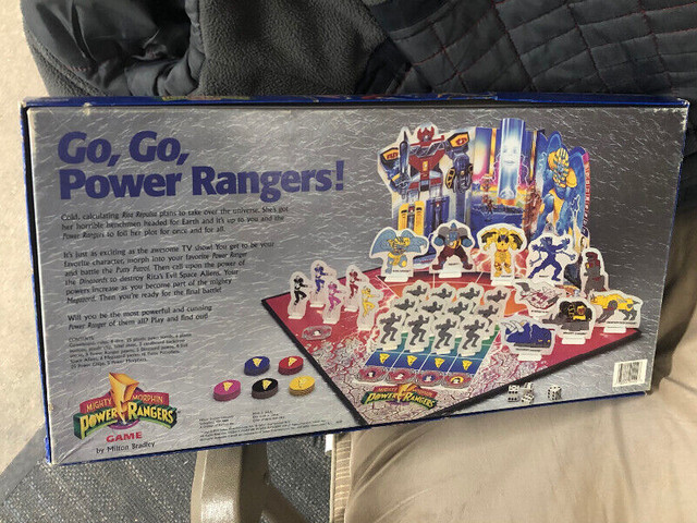 Mighty Morphin Power Rangers Game 1994 Milton Bradley. in Toys & Games in Winnipeg - Image 2