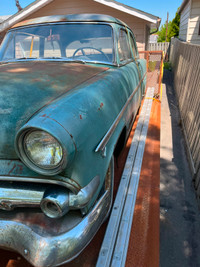 1953/1954 Ford 2&4 doo 1 convertible for sale rolling project