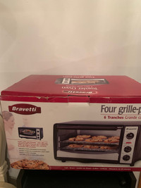 Bravetti toaster oven 6 slice capacity- 50$