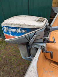 Parting out 1984 evinrude 9.9 motor