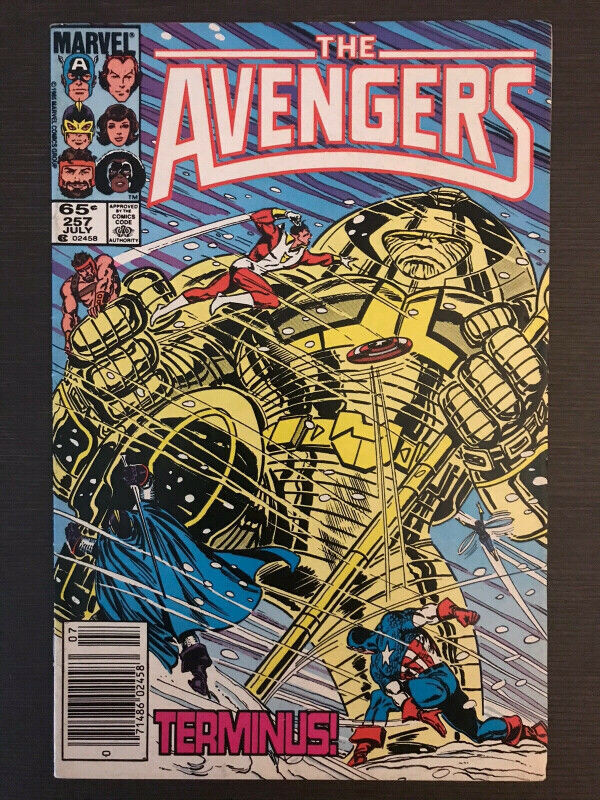 1985 Marvel Comic THE AVENGERS  no. 257 Ist Appearance of NEBULA dans Art et objets de collection  à Ouest de l’Île