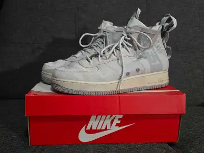 Nike SF Air Force 1 Suede Mid Vast Grey (11.5), View more