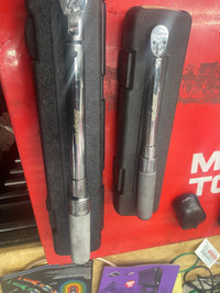 Snap-on torque wrench 