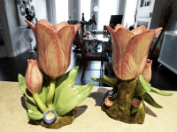 MOTTAHEDEH TULIP VASES Humphrey Wakefield Stately Homes PAIR