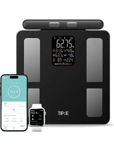 Brand：TIPRE Colour：Black Recommended uses for product：Adults Special feature：Body Composition Biomet...