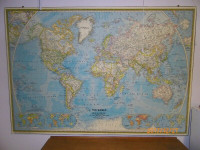 Wall World Map - Laminated -
