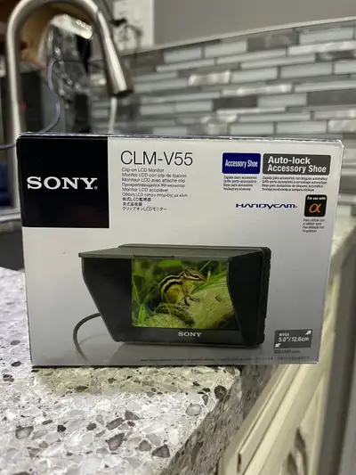 Sony LCD monitor 5inch screen, View more