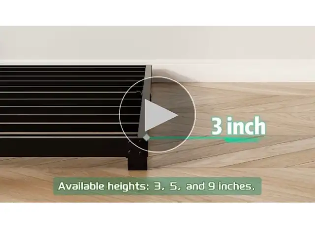 Fly-CTsoar 5 Inch Twin Platform Bed Frame in Beds & Mattresses in Kitchener / Waterloo - Image 6