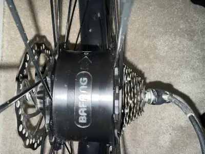 48 Volt 500 Watt Bafang motor and full rim and tire., View more