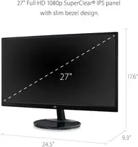 Monitor 27" 1080p IPS (ViewSonic) (2 available)