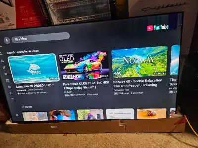 65" QLED ROKU SELECT 4K UHD SMART $90, View more