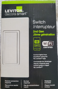 Leviton Decora Smart Wi-Fi Switch 2nd Gen