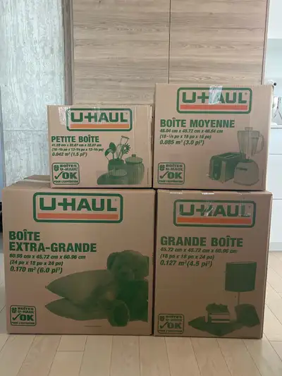 Ensemble 50 Boîtes de déménagement robustes, View more