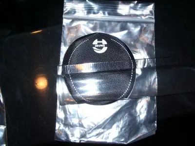 Bass Drum Patch - Black - 2.5 Inch, View more