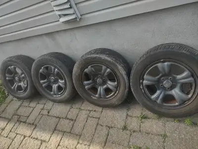4 jantes 215-60R16 d'origine Subaru Forester. Bolt Pattern 5x100, View more