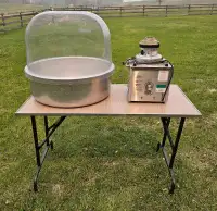 Commercial Candy Floss Machine with Bubble 