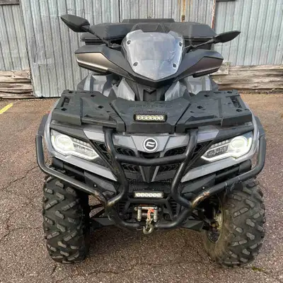 Lots of accessories, 2300 km, comes with custom built plow, new over 18K plus had the plow built $17...