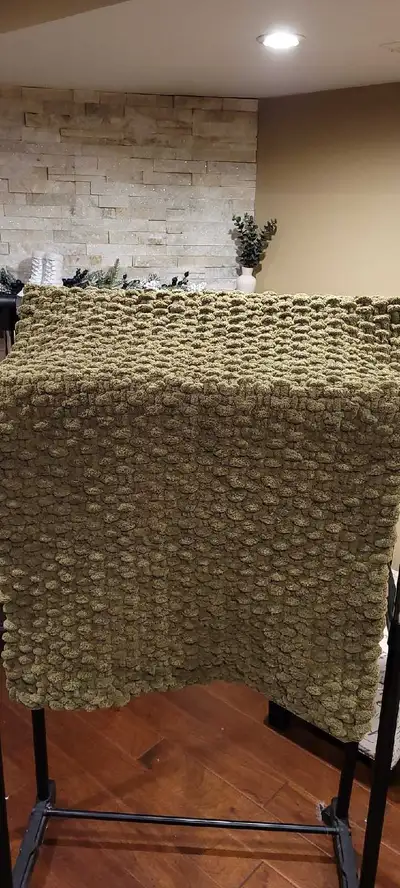 Knitted Throw Blanket, View more