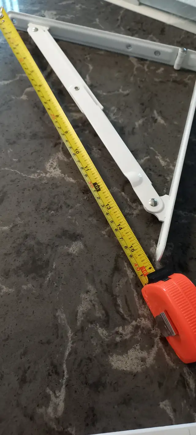 FOLDING SHELF BRACKET//SUPPORT DETABLETTE PLIANTE 12